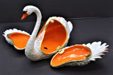 Big Swan Trinket Box. Hand Detailed with Austrian Crystals