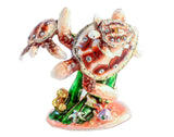 Turtle Family Trinket Box Made with Austrian Crystals