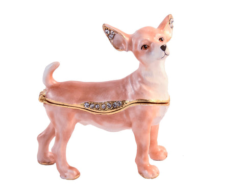 Chihuahua Dog Trinket Box