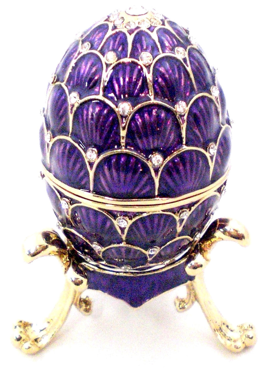 売る なら サンタクロースCristmas Faberge Styled Trinketボックス