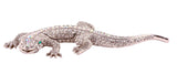 All Jeweled Lizard Trinket Box. Hand Set Austrian Crystals