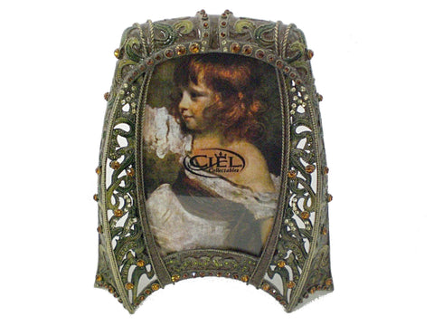 Antique Brass Katya Picture Frame