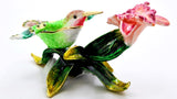 Soaring Humming Bird on Branch Trinket Box