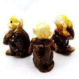 3 Wise Monkeys Trinket Box