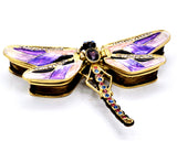 Colorful Dragonfly Trinket Box