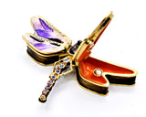 Colorful Dragonfly Trinket Box
