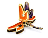 Colorful Dragonfly Trinket Box