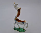 Magical Bejeweled Unicorn Trinket Box with Austrian Crystals & Enamel