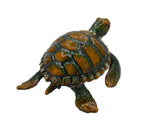 Jeweled Sea Turtle Trinket Box. Hand Crafted with Austrian Crystals & Enamel