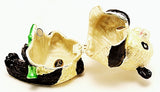 Panda with Bamboo Trinket Box. Collectable Item Made with Austrian Crystals