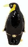 Penguin Trinket Box Handmade with Austrian Crystals