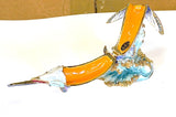 Marlin Fish Trinket Box. Very Detailed with Austrian Crystals