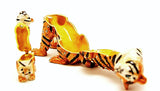 Tiger With Baby Trinket Box. Hand Detailed with Austrian Crystals