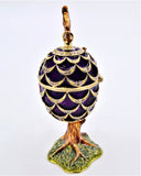 Bejeweled Hanging Egg Trinket Box