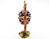 Bejeweled Hanging Egg Trinket Box