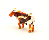 Western Long Horn Trinket Box. Made with Austrian Crystals & Enamel