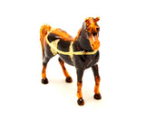 Standing Horse Trinket Box Made with Austrian Crystals & Enamel