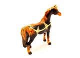 Standing Horse Trinket Box Made with Austrian Crystals & Enamel