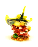 Stingray Trinket Box Hand Crafted with Austrian Crystals