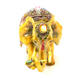 Elephant Decorative Trinket Box. Hand Crafted with Austrian Crystals