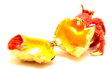 Seaside Hermit Crab Trinket Box Made with Austrian Crystals