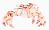 Jeweled Crab Trinket Box Made with Enamel & Austrian Crystals