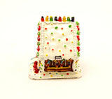 Gingerbread House Trinket Box with Colorful Enamel & Austrian Crystals