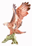 Big Flying Eagle Trinket Box with Austrian Crystals & Enamel