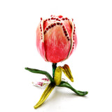 Standup Tulip Flower Trinket Box