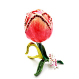 Standup Tulip Flower Trinket Box