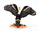 Bejeweled Pelican Trinket Box