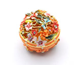 Handmade Floral Trinket Box