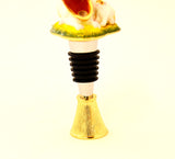 Bunny with Baby Trinket Box Bottle Stopper with Stand
