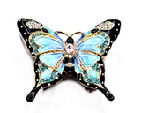 Bejeweled Butterfly Trinket Box