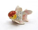 Bejeweled Fish Trinket Box