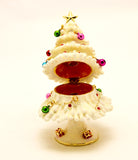 Christmas Tree with Decorations Trinket Box