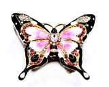 Bejeweled Butterfly Trinket Box