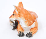 Sitting Fox Trinket Box
