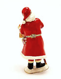 Santa with Lentern Trinket Box