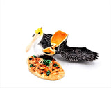 Bejeweled Pelican Trinket Box