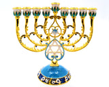 Menorah with Star of David