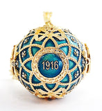 Classic Faberge Style Egg Trinket Box