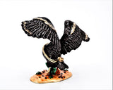 Bejeweled Pelican Trinket Box