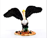 Bejeweled Pelican Trinket Box