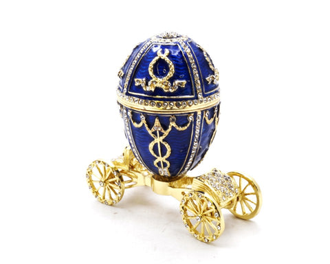 Egg Trinket Box on Carriage