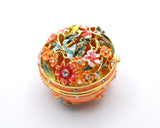 Handmade Floral Trinket Box