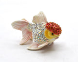 Bejeweled Fish Trinket Box