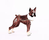 Standing Boxer Dog Trinket Box