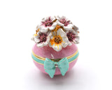 Decorative Flower Trinket Box