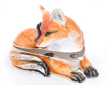 Sitting Fox Trinket Box